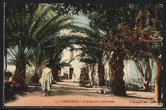 AK Casablanca, Le Jardin de la Subdivision