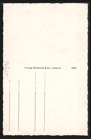 AK Stettin, Blick von der Hakenterrasse