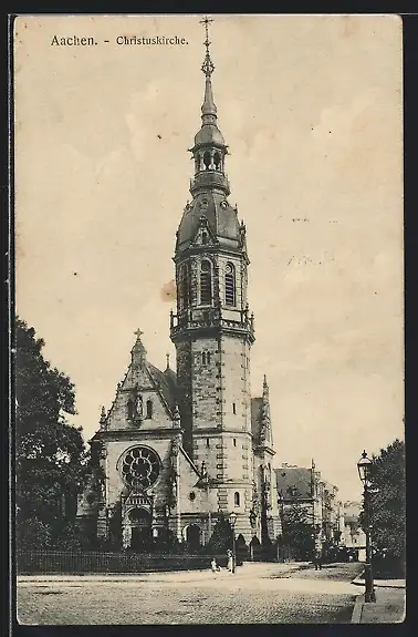 AK Aachen, Blick auf die Christuskirche