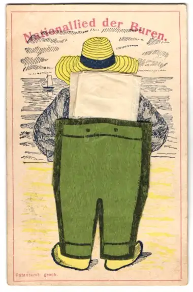 AK Nationallied der Buren in der Hose
