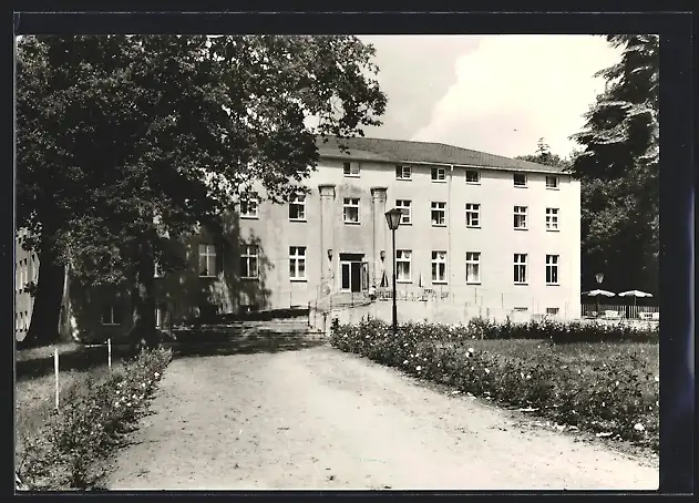 AK Lanz /Kr. Ludwigslust, FDGB-Erholungsheim Alfred Schulze in Gadow