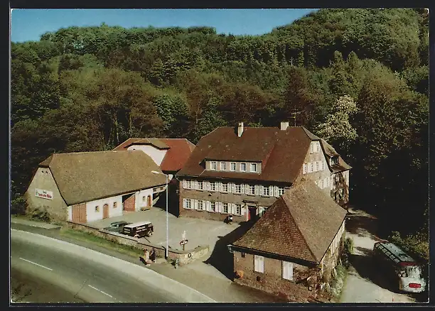 AK Weinheim an der Bergstrasse, Hotel Fuchs`sche Mühle im Birkenauertal