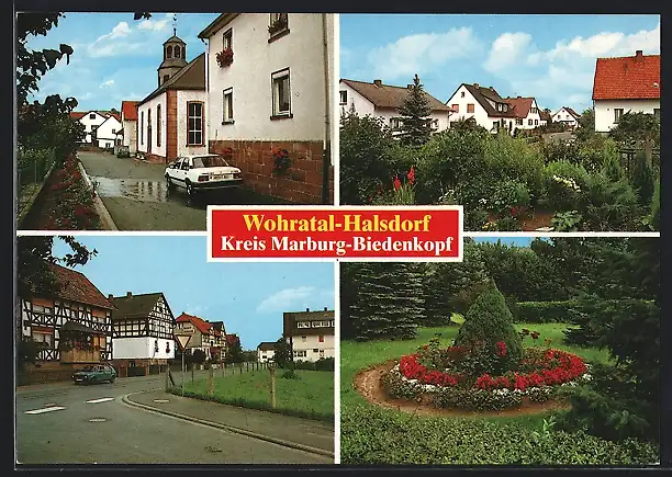 AK Wohratal-Halsdorf, verschiedene Ansichten