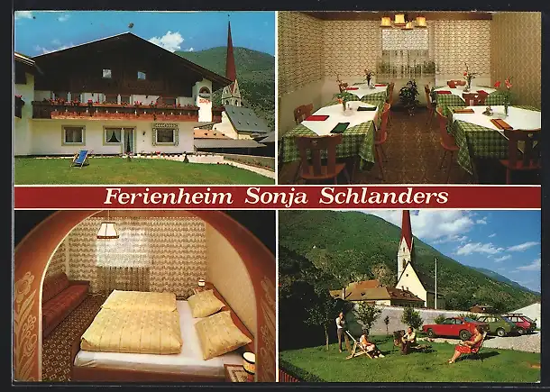 AK Schlanders, Hotel Ferienheim Sonja