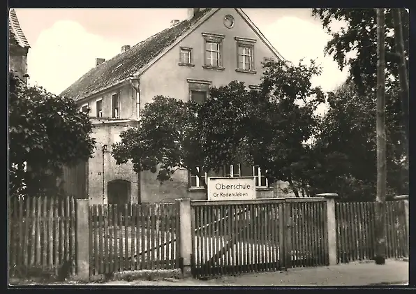 AK Gross Rodensleben, Blick auf Oberschule