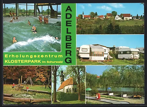 AK Adelberg / Württ., Erholungszentrum Klosterpark im Schurwald