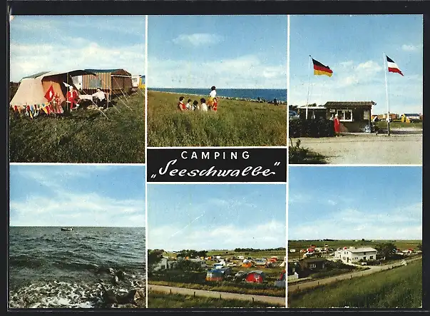 AK Warwerort, Campingplatz Seeschwalbe