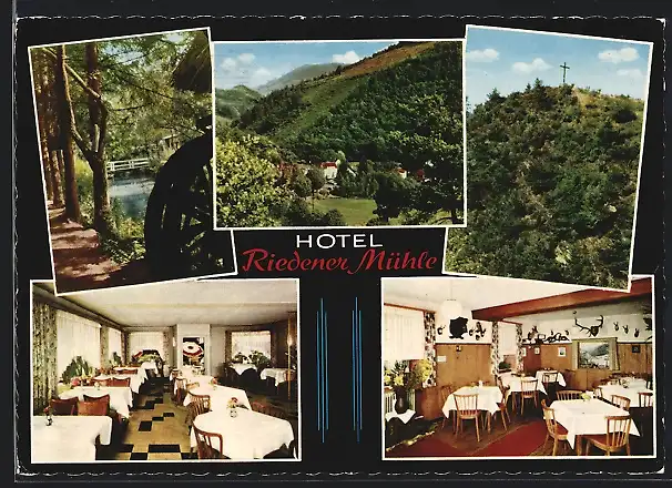 AK Mayen /Eifel, Hotel Riedener Mühle