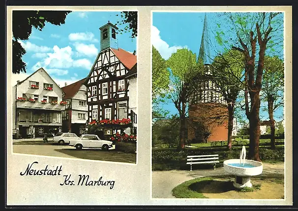 AK Neustadt / Hessen, Ortsansichten