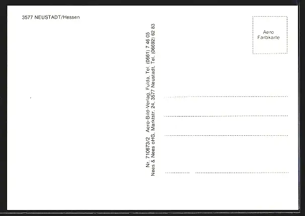 AK Neustadt / Hessen, Ortsansichten