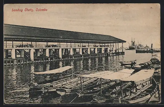 AK Colombo, Partie am Landing Jetty