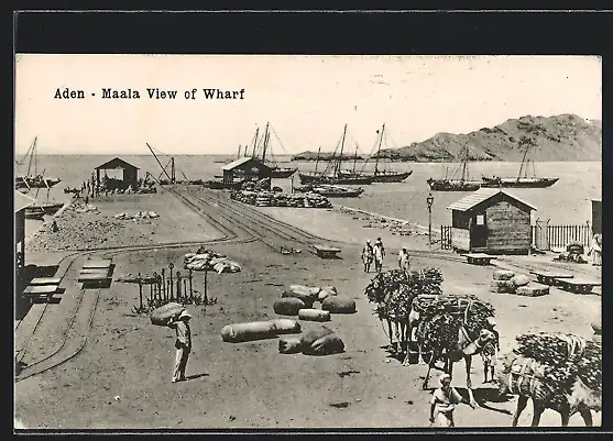 AK Aden, Maala View of Wharf