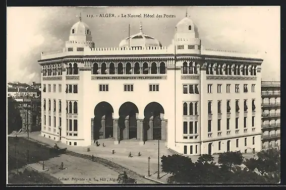 AK Alger, Le Nouvel Hôtel des Postes