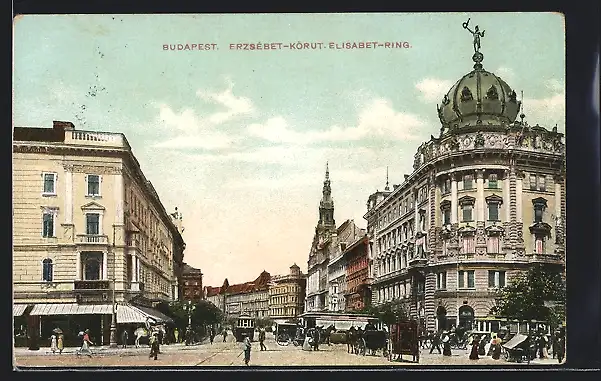 AK Budapest, Erzsébet-Körut