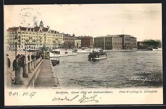 AK Stockholm, Grand Hôtel och National-Museet