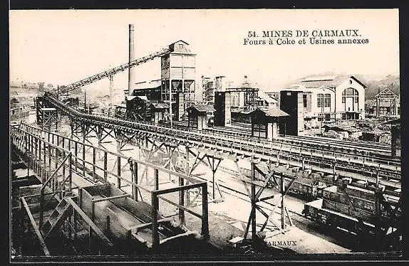 AK Carmaux, Mines, Fours à Coke et Usines annexes