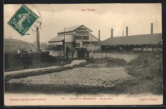 AK Carmaux, Mines, Le Lavoir, Le Tarn