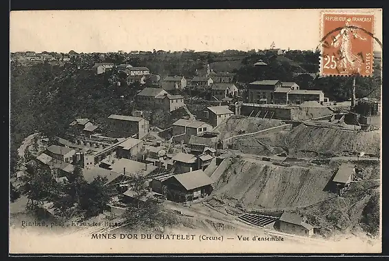 AK Chatelet, Mines d`Or, Vue d`ensemble