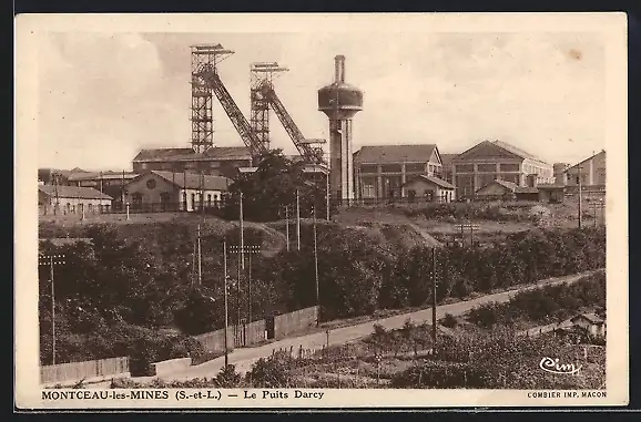 AK Montceau-les-Mines, Le Puits Darcy