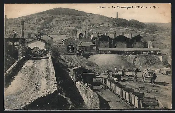 AK Le Bousquet-d`Orb, La Mine, Hérault