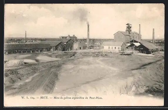 AK Bruz, Mine de galène argentifère de Pont-Péan