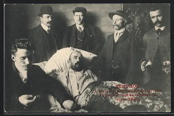 AK Courrières, Berthon, L`Escape de Sallaumines qui est resté