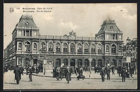 AK Brüssel / Bruxelles, Gare du Nord