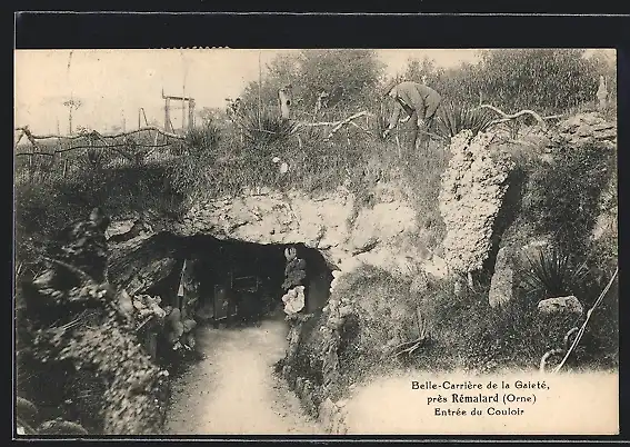 AK Rémalard, Belle-Carrière de la Galeté, Entrée du Couloior