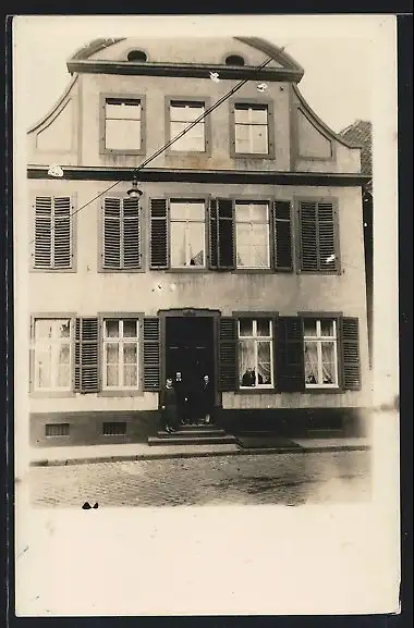 Foto-AK Warendorf, Haus in der Oststrasse 43
