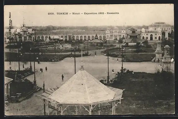 AK Tonkin-Hanoi, Exposition 1902, Ensemble