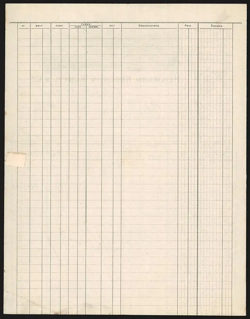 Rechnung Mulhouse 1897, Heilmann, Koechlin, Kuneyl & Cie., Peignage, Filature & Retordage de Laine Peignée, Werkansicht