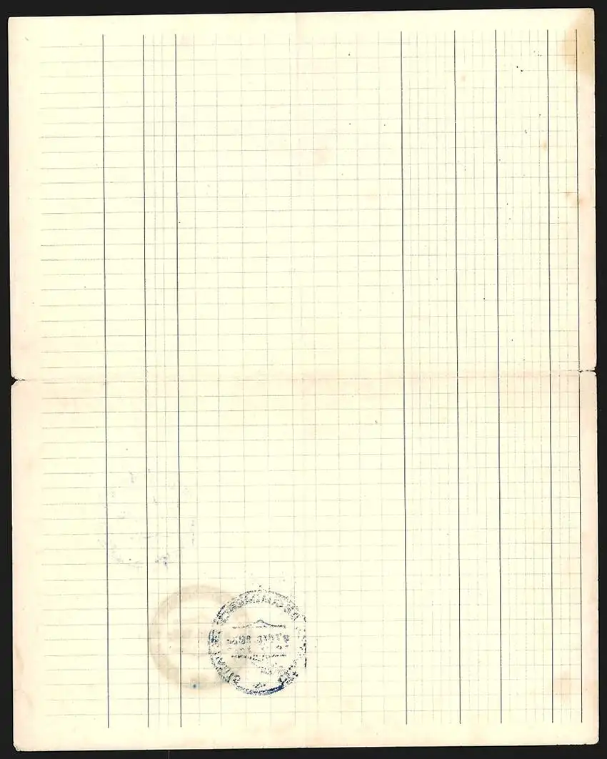 Rechnung Paris 1922, Barbet-Massin, Popelin & Cie. Succ., Doublures en gros, Gesamtansicht des Werkgeländes