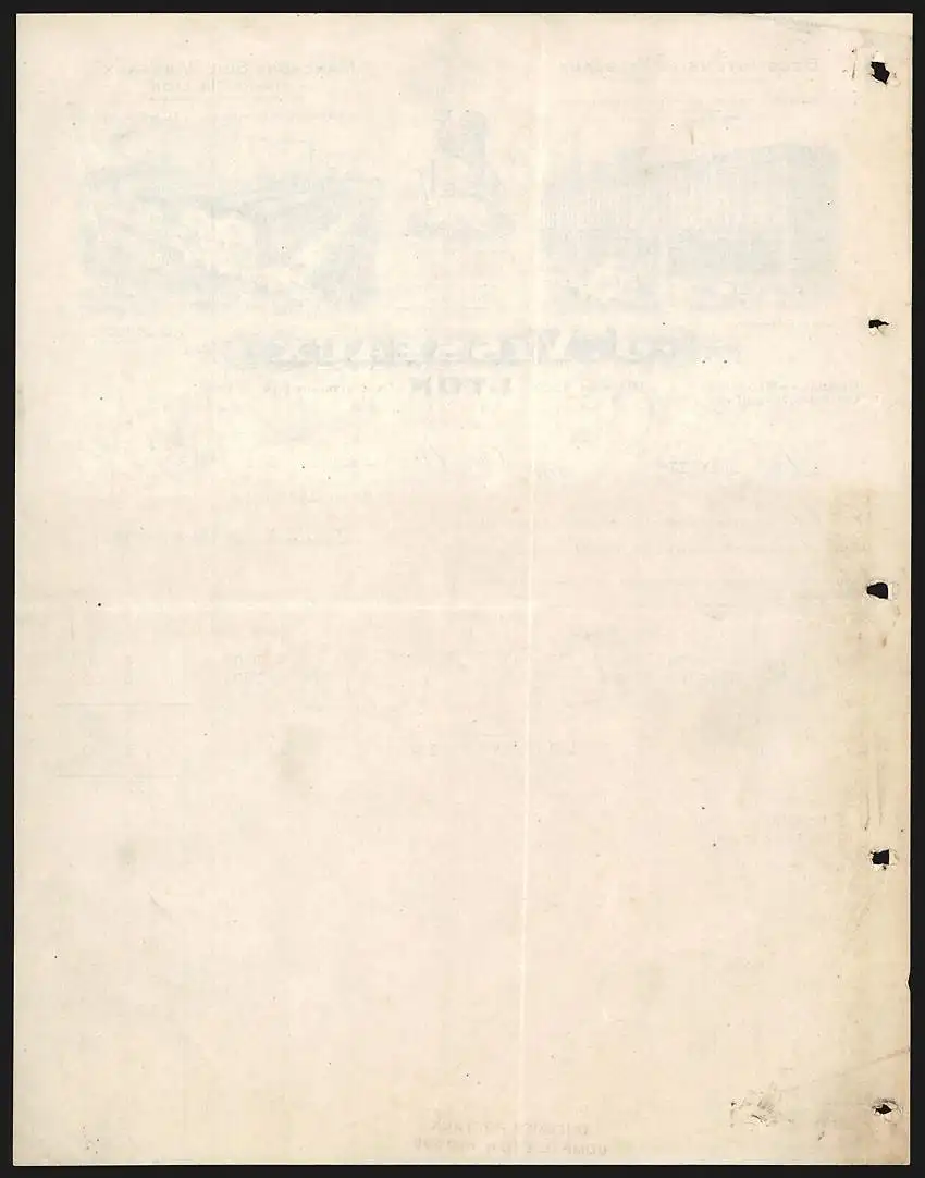 Rechnung Lyon 1921, J. Visseaux, Becs Intensifs & Manchons Soie, Geschäfts- und Fabrikansicht, Firmenlogo