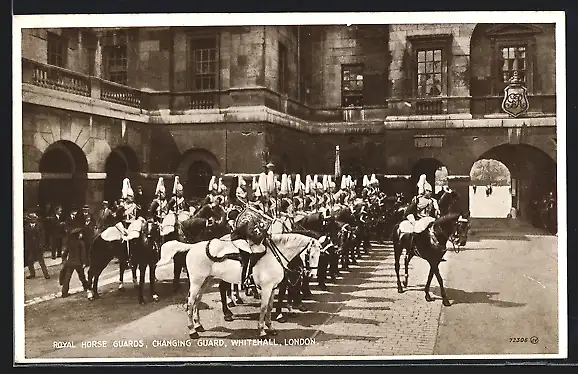AK London, Royal Horse Guards, Changing Guards, Whitehall