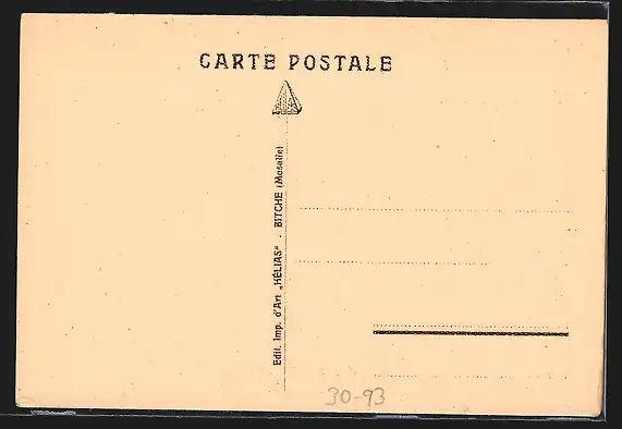 AK Batterie 155 au tir, Französische Artillerie