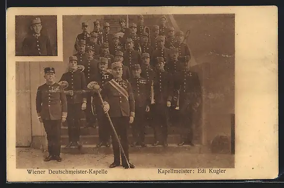 AK Wiener Deutschmeister-Kapelle, Kapellmeister Edi Kugler