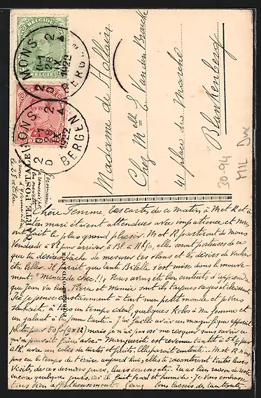 Künstler-AK Französischer Infanterist mit Gewehr