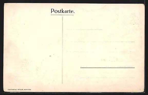 AK Spiez, Ortsansicht mit dem Hotel Schlössli