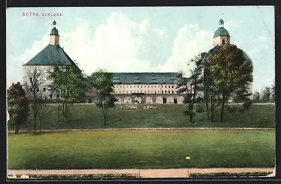 AK Gotha, Schloss Friedenstein