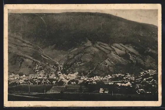 AK Smolnik, Gesamtansicht gegen Bergkette