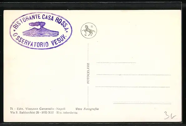 AK Napoli, Vesuvio, qualmender Vulkan