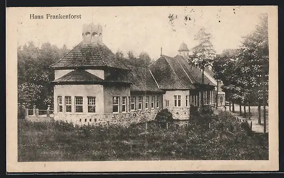 AK Bensberg, Wald-Hotel-Restaurant Haus Frankenhorst, Bes. Walter Major