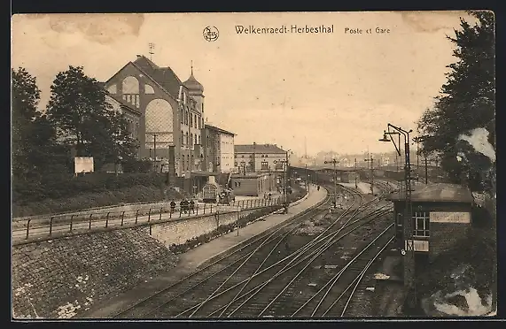 AK Welkenraedt-Herbesthal, Poste et Gare