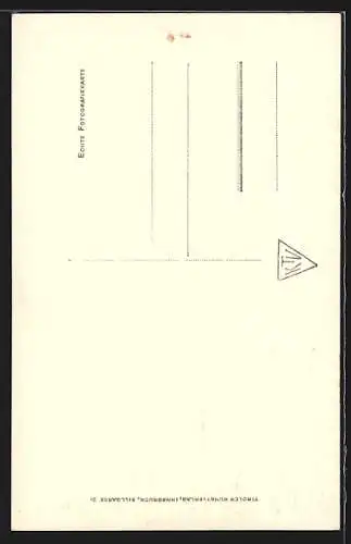 AK Linz a. d. D., Strassenbahn auf der Landstrasse