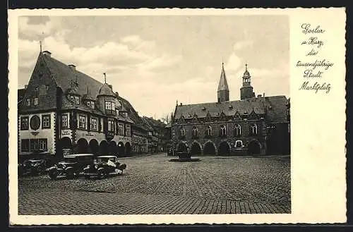 AK Goslar, Marktplatz