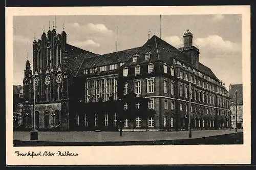 AK Frankfurt / Oder, Rathaus