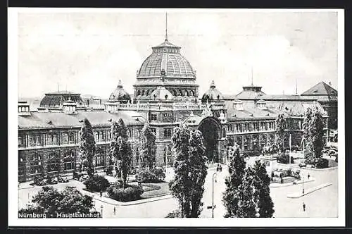 AK Nürnberg, Partie am Hauptbahnhof