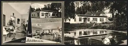 Klapp-AK Schönböken /Krs. Plön, Gaststätte Bauernstube