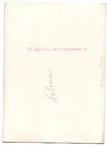 Fotografie W. Apel, Berlin, Ansicht Dahme / Mark, Portal Franz Schmidt Hausnummer 53