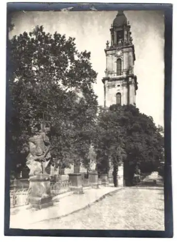 Fotografie W. Apel, Berlin, Ansicht Potsdam, Strassenansicht vor der Garnisionskirche